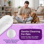 Zoila Pets Dental Wipes – Best Dog Teeth Cleaning, Dog Dental Wipes for Dogs Teeth, Finger Toothbrush for Dogs and Cats, Oral Care, Remove Plaque, Tartar & Bad Breath – 50 Count
